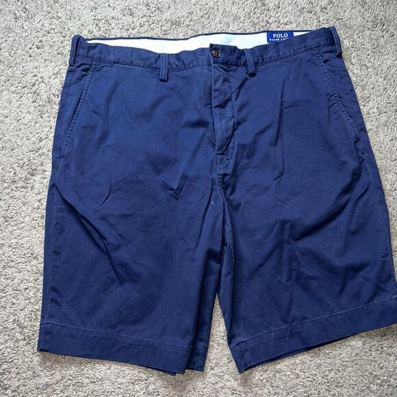 Polo Ralph Lauren Performance Shorts Flat Front Navy Men’s size 36 - Picture 1 of 7